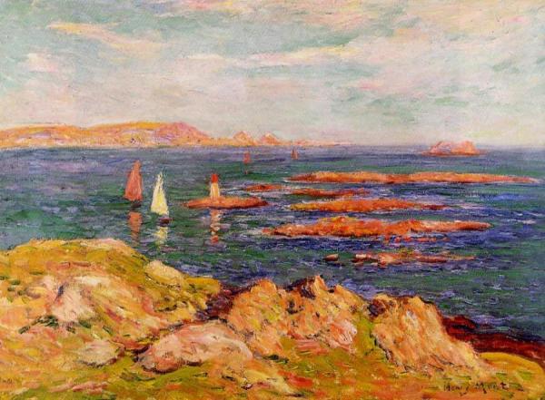 By The Sea by Henry Moret