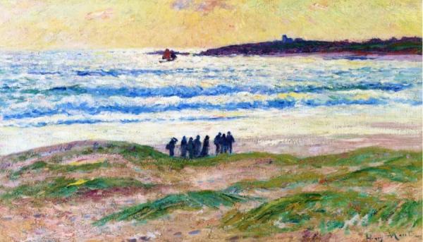 Coast Of Brittany by Henry Moret