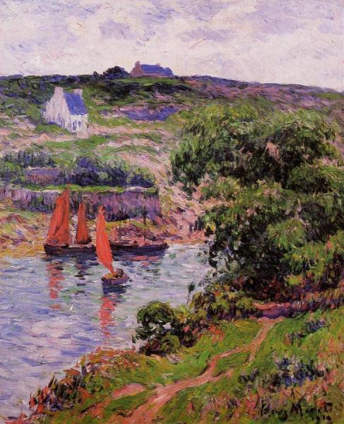 Dolain, Finistere by Henry Moret