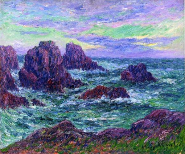 Evening At Ouessant by Henry Moret