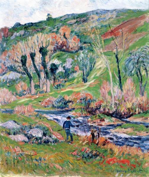 Fisherman by Henry Moret