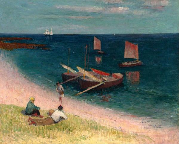 La Côte D'armor Plage by Henry Moret