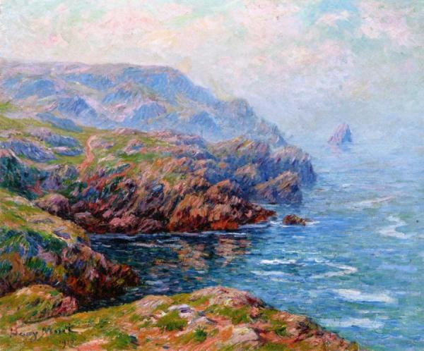 Land At Cléden by Henry Moret