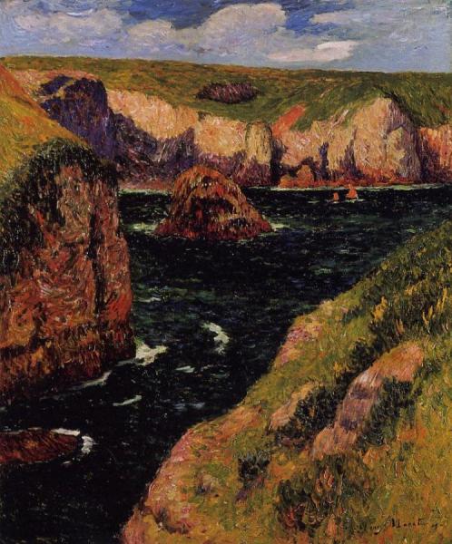 Les Daomois, Belle-ile by Henry Moret