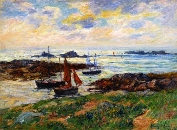 Les Glenans, Finistere by Henry Moret