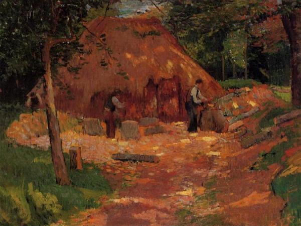 Les Saboriers by Henry Moret