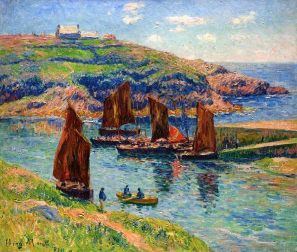 Low Tide by Henry Moret