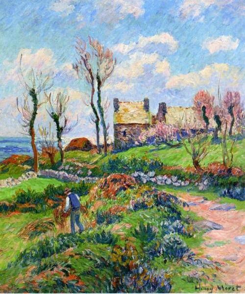 Near Audierne by Henry Moret