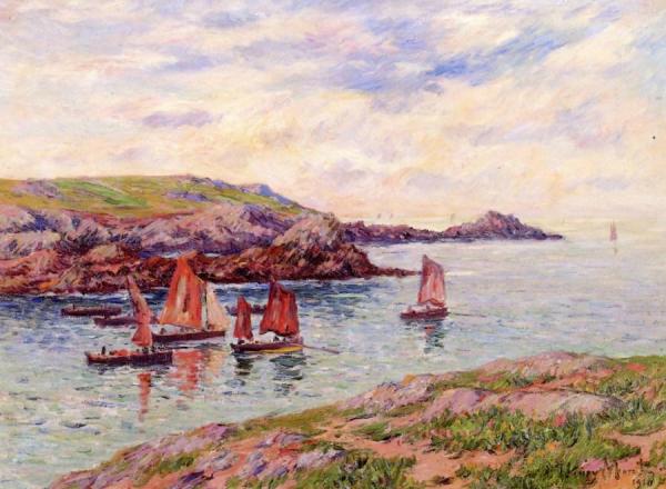 Porspodor, Finistere by Henry Moret