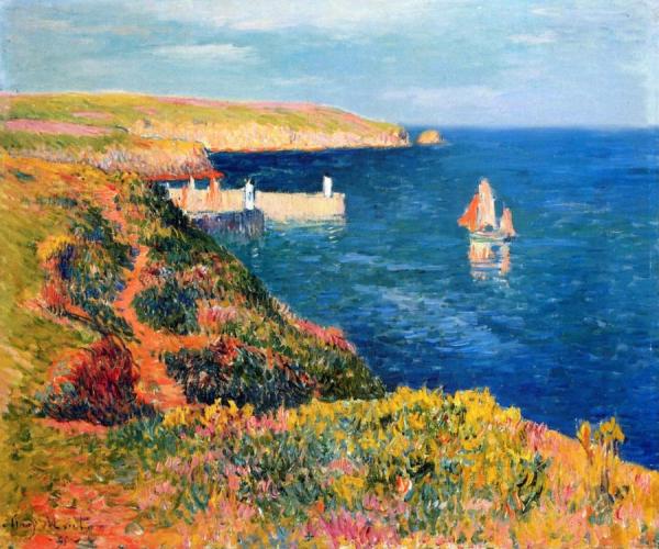 Port-eudy, Ile-de-groix by Henry Moret