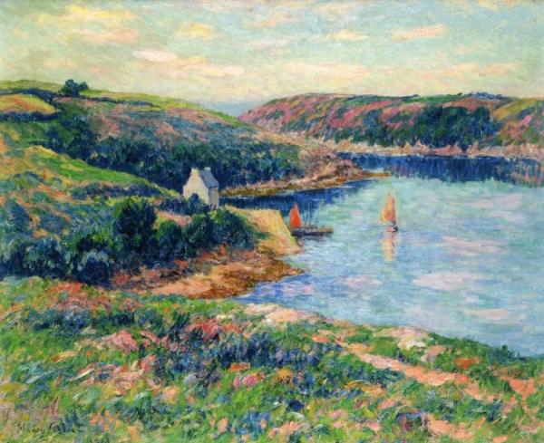 River In Belon by Henry Moret