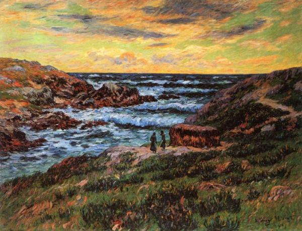 Saint-thomas, Finistere by Henry Moret