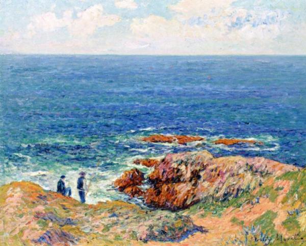 The Coast Of Brittany by Henry Moret