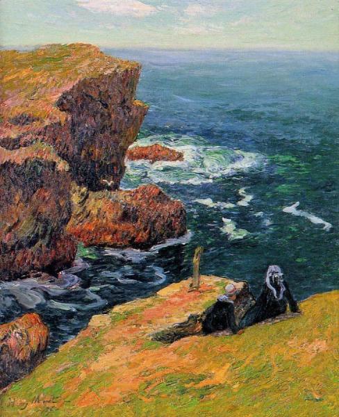 The Coast Of Moelan by Henry Moret
