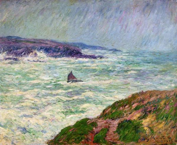 The Entrance To Pouldu by Henry Moret
