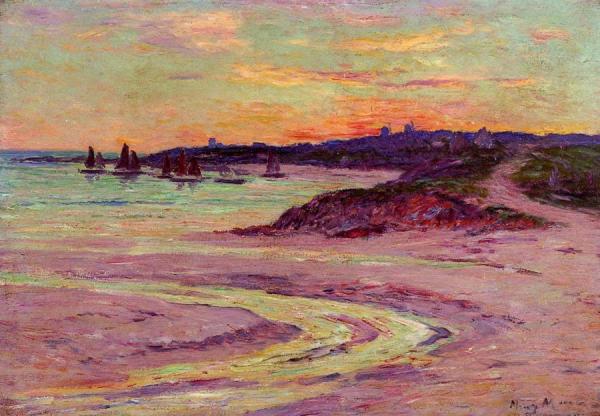 The Point De Lervily, Brittany by Henry Moret