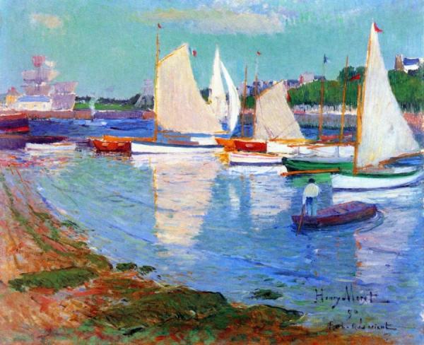 The Port From The East by Henry Moret