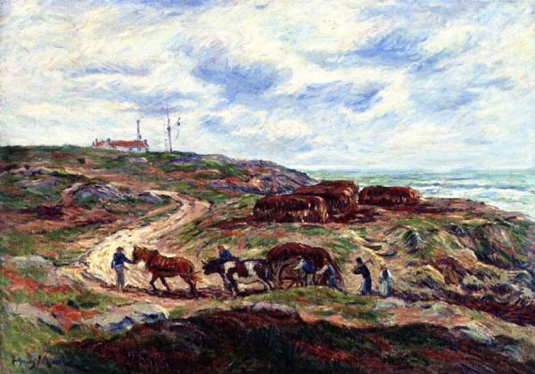 The Semaphore Station On The Coast Of Finistère by Henry Moret