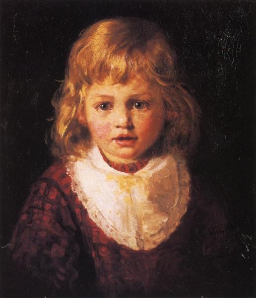 Heidi by Henry Mosler Oil Painting Reproductions