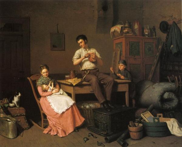 Just Moved by Henry Mosler Oil Painting Reproductions