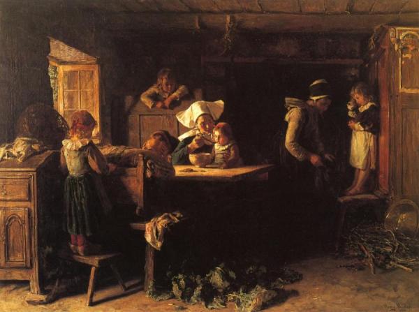 New Year's Morning by Henry Mosler