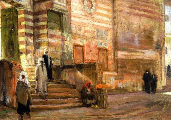 A Mosque In Cairo by Henry Ossawa Tanner