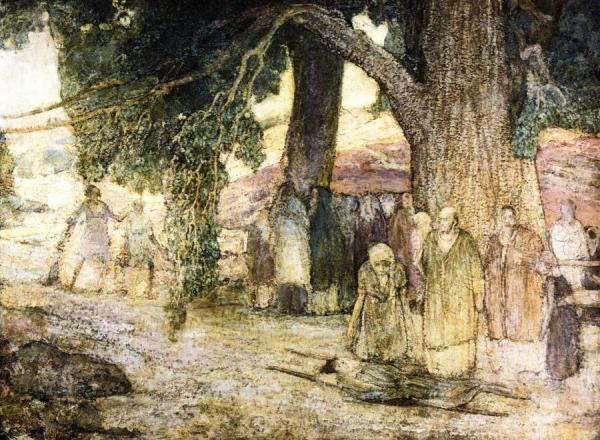 Disciples Healing The Sick by Henry Ossawa Tanner