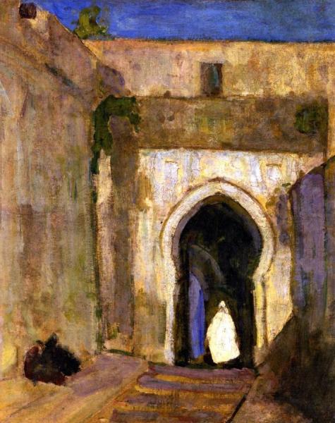 Gateway Tangier by Henry Ossawa Tanner