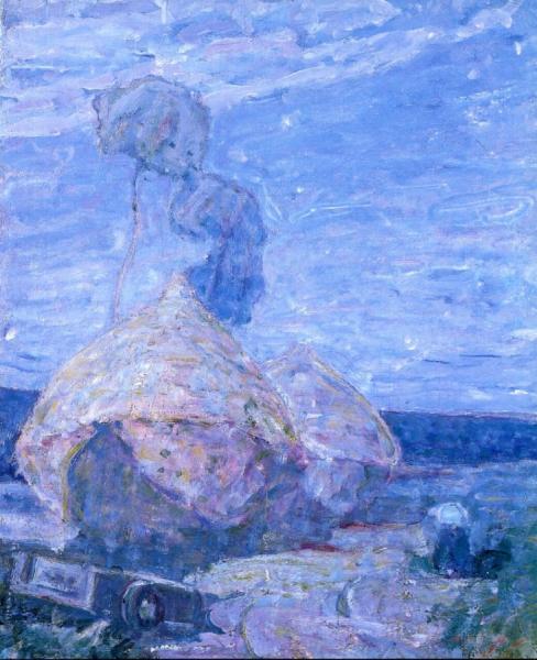 Haystacks by Henry Ossawa Tanner