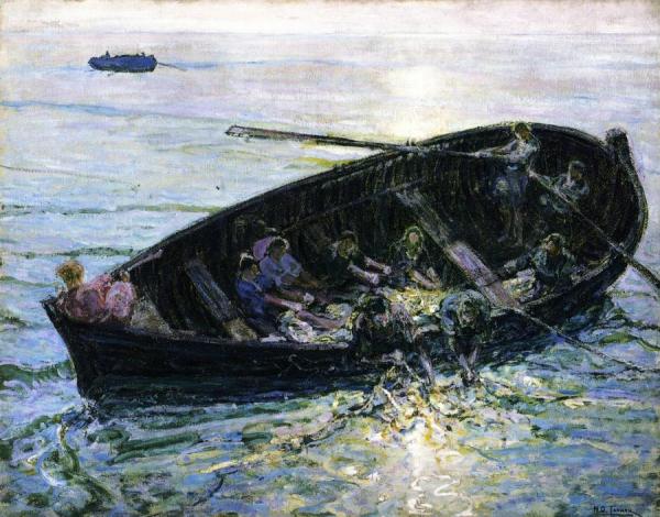 Miraculous Haul Of Fishes by Henry Ossawa Tanner