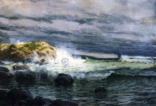 Seascape - Jetty by Henry Ossawa Tanner