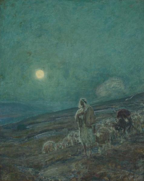 Shepherd And Flock by Henry Ossawa Tanner