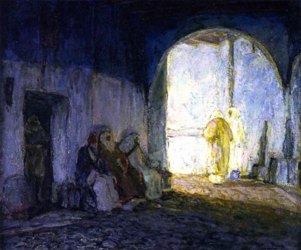 Street Scene, Tangiers by Henry Ossawa Tanner
