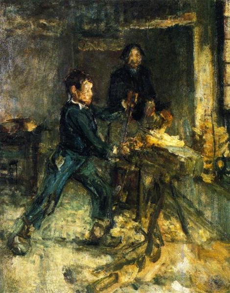 Study For The Young Sabot Maker by Henry Ossawa Tanner Oil Painting Reproductions