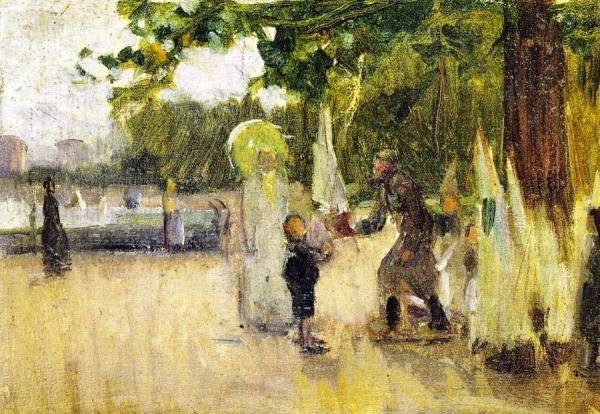 The Man Who Rented Boats by Henry Ossawa Tanner