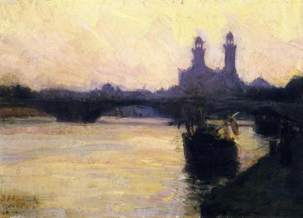 The Seine by Henry Ossawa Tanner
