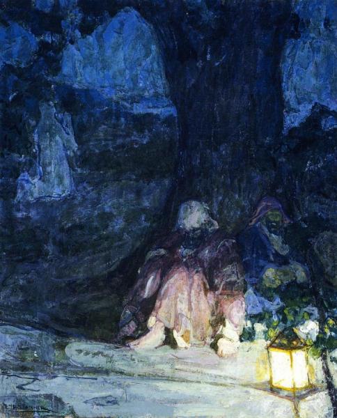 The Sleeping Disciples by Henry Ossawa Tanner