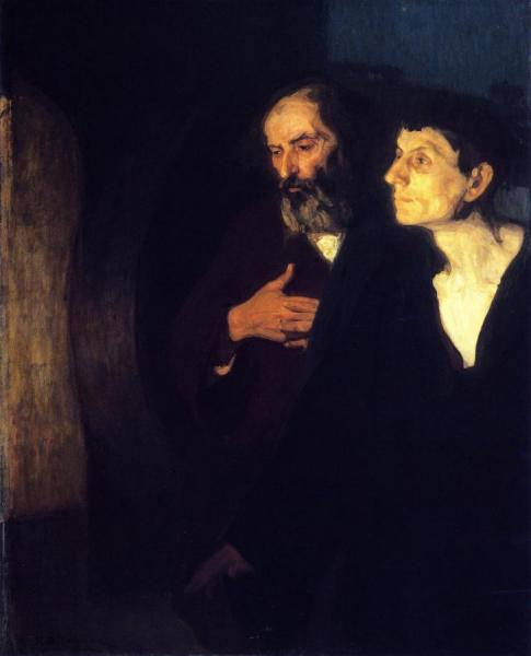 Two Disciples At The Tomb by Henry Ossawa Tanner