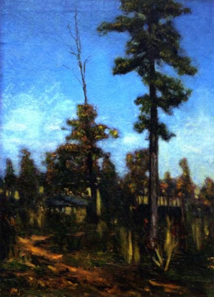 Untitled Landscape by Henry Ossawa Tanner