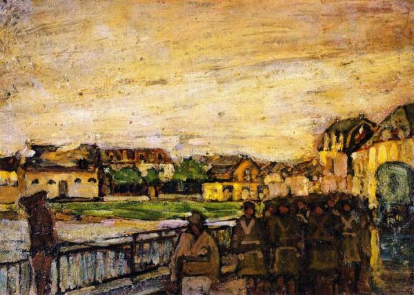 War Scene, Etaples, France by Henry Ossawa Tanner Oil Painting Reproductions