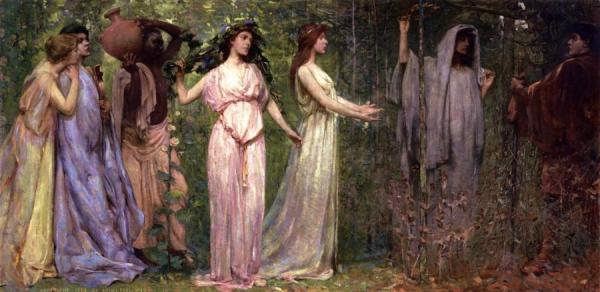 Lotus And Laurel by Henry Prellwitz