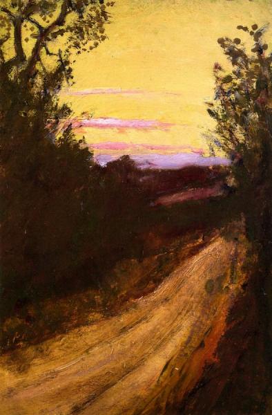Sunset Road by Henry Prellwitz