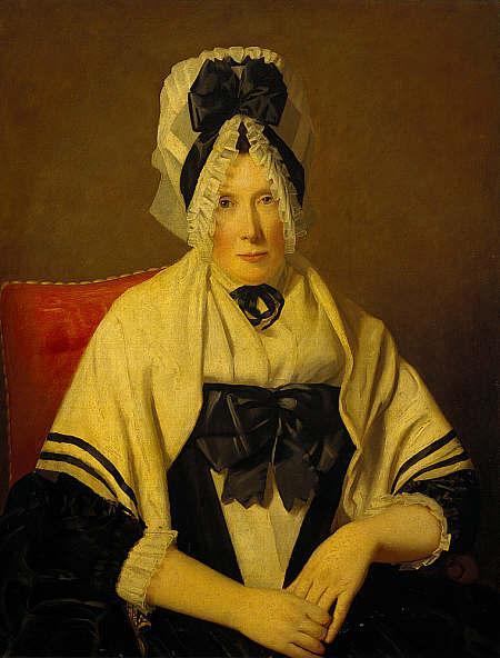 A Lady In A Lace Cap (possibly Ann Edgar, Lady Raeburn) by Henry Raeburn Oil Painting Reproductions