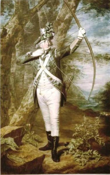 Dr Nathaniel Spens In The Uniform Of The Royal Company Of Archers by Henry Raeburn