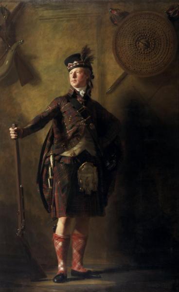 Portrait Of Alasdair Ranaldson Macdonell Of Glengarry by Henry Raeburn