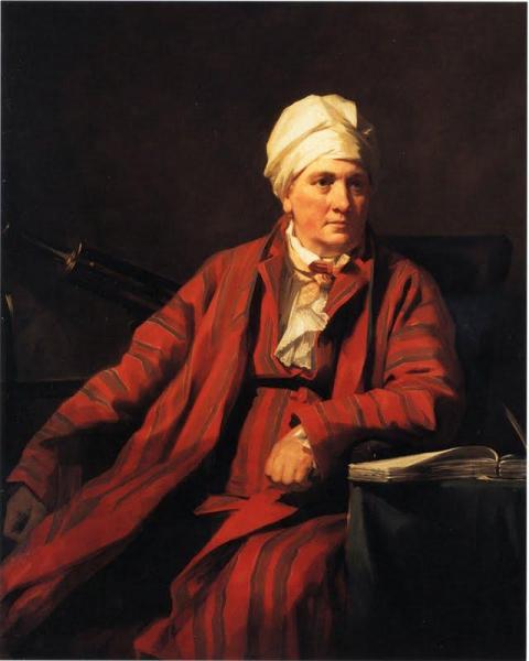 Portrait Of John Robison by Henry Raeburn