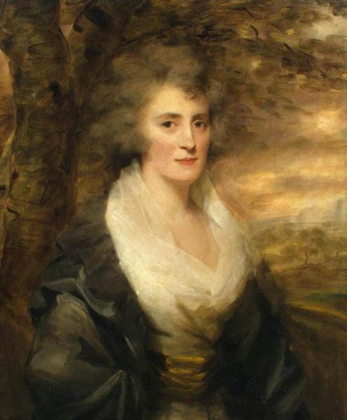 Portrait Of Mrs E. Bethune by Henry Raeburn