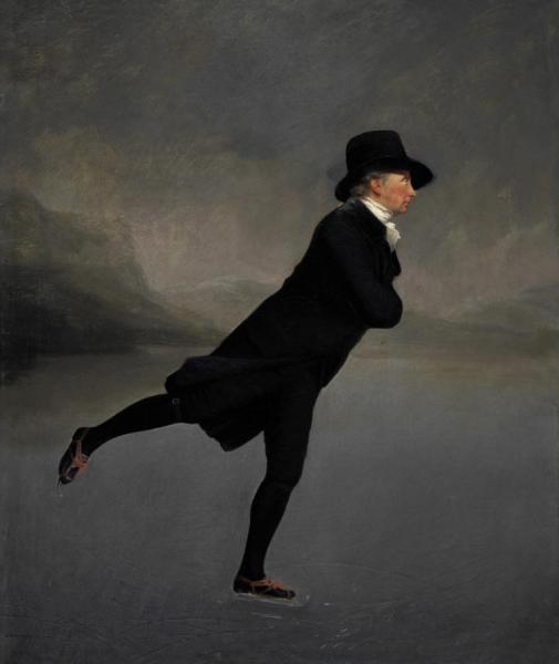 Skating On Duddingston Loch by Henry Raeburn