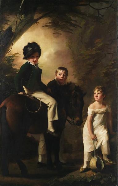 The Drummond Children by Henry Raeburn