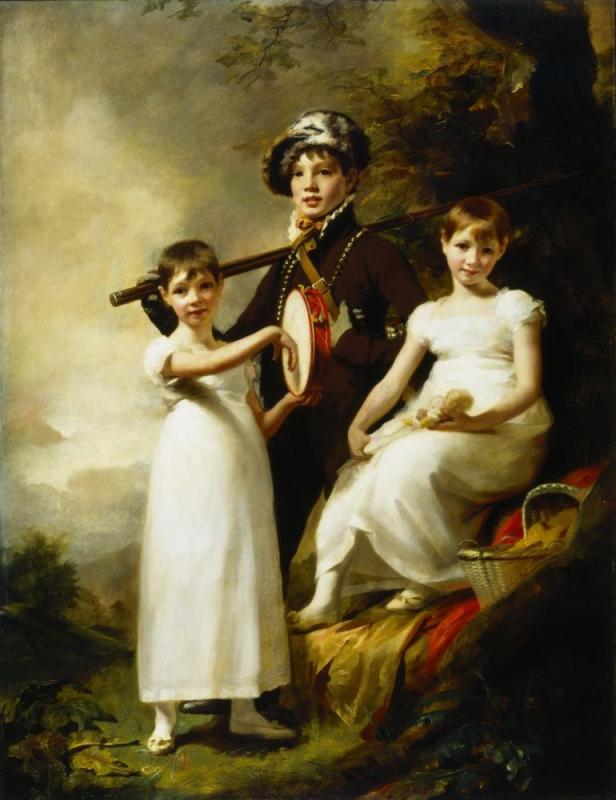 The Elphinstone Children by Henry Raeburn Oil Painting Reproductions